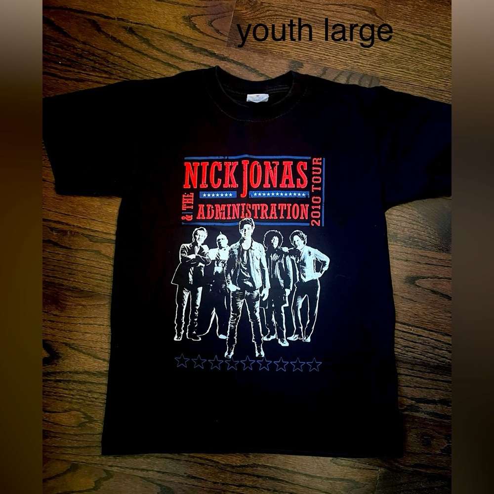 Nick Jonas band tee youth/kids size L